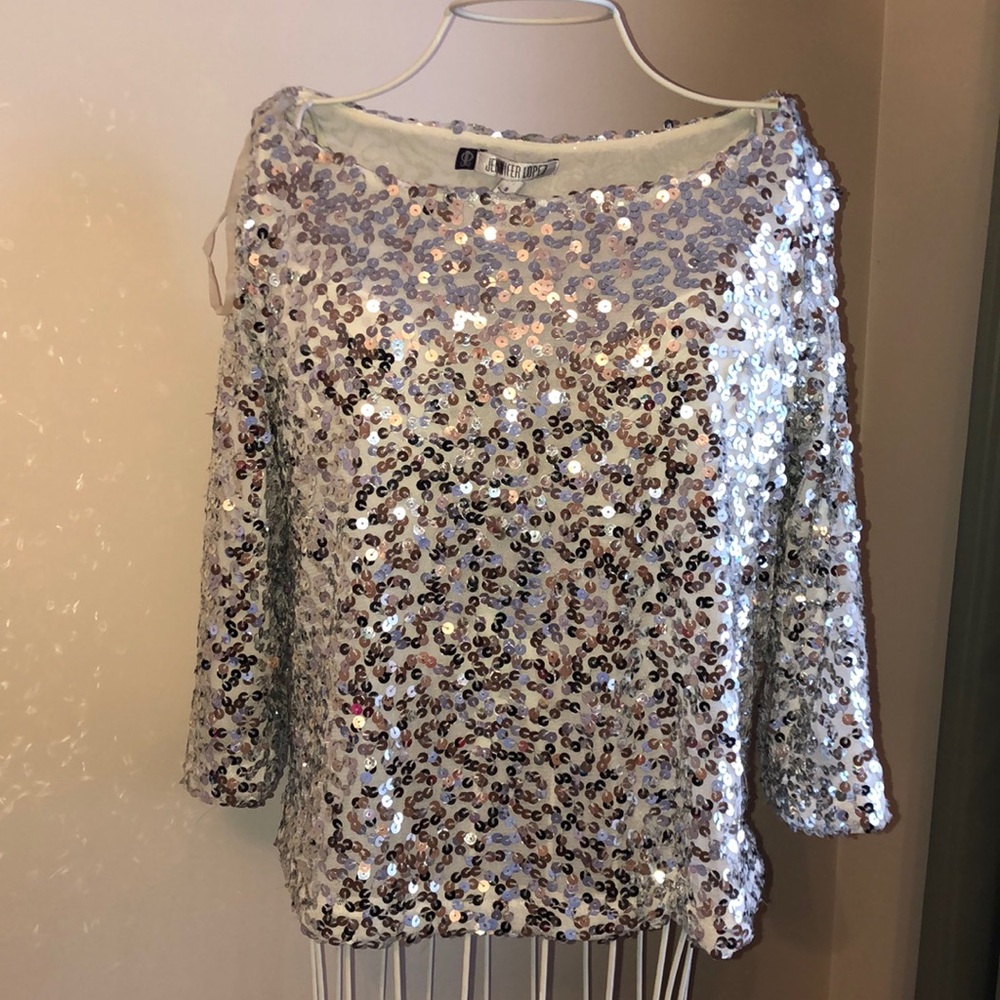 Sequin shirt worn once